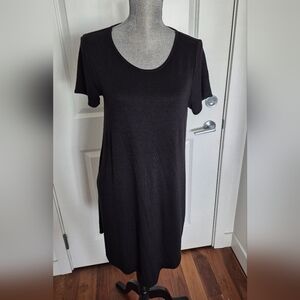 Wilfred Black T-Shirt Dress